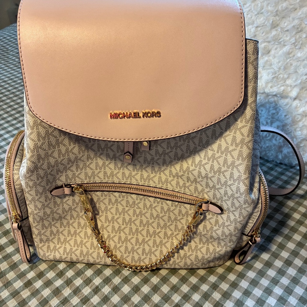Michael Kors Backpack and wallet